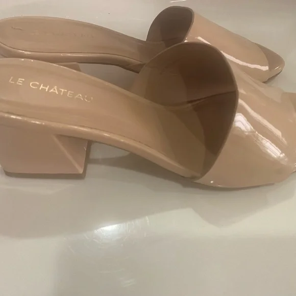 Nude Patent Slides -Size 37 - Picture 2 of 2